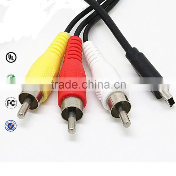 Best Price DVD Player Application Mini Usb to Rca Cable photo-3