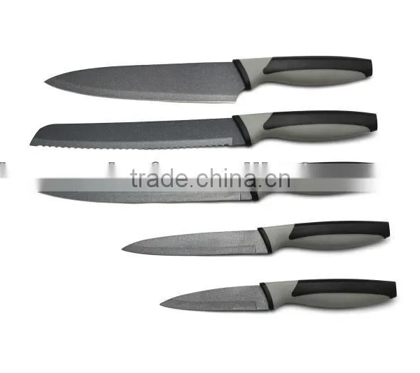 5pcs Non-Stick Stainless Steel Knives