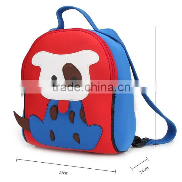 2014 wholesale newest design waterproof insulated neoprene backpack for kids