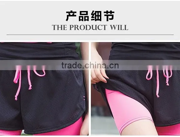 Hot Sale Printed Cotton/polyester Cheap Casual Sports Short Pants for Women,hot Short Pants for Women photo-3