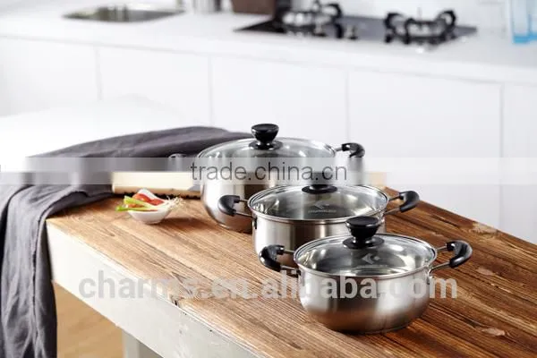LFGB Food Grade Cookware Pan Stainless Steel European Sauce Pot photo-6