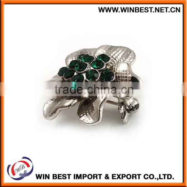 Gold Supplier China Costume Jewellery Trendy Brooches, Brooch Flowers