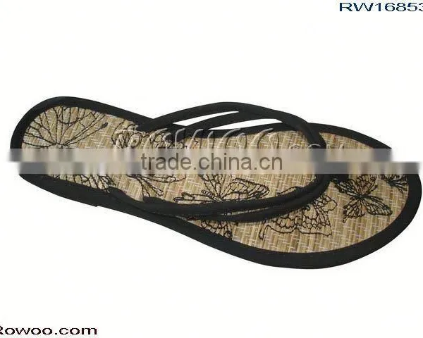 Ladies Straw Sandals Slippers