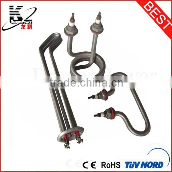 9.5mm square section tubular electric heaters
