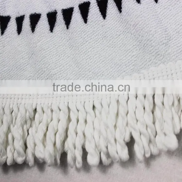 Direct Buy China Hot Selling 100 Cotton Round Beach Towel photo-3