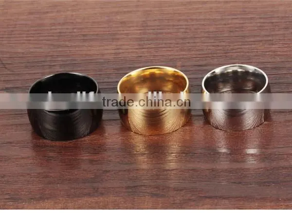 Gold Plated Jewelry Stainless Steel Ring Dubai Gold Ring Designs photo-3