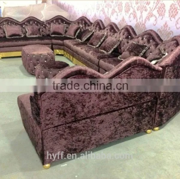 Sophisticated Technology Brown Arab Sofa HYS10 Quality Choice photo-3