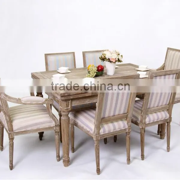 Wooden Dining Table (DT-515F-OAK) photo-2