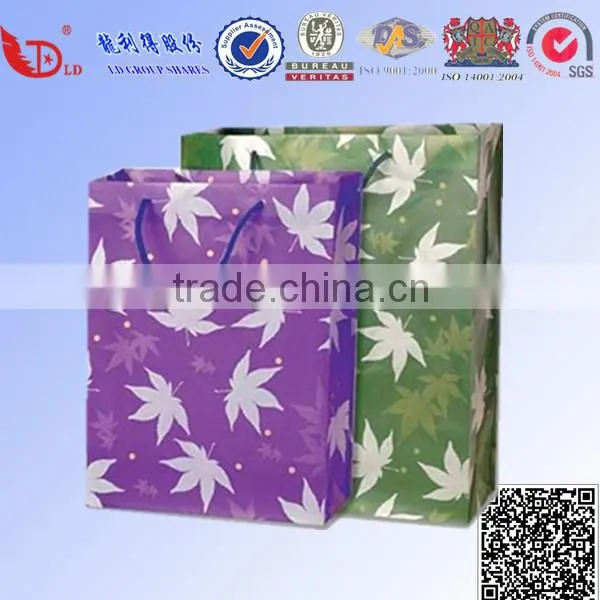 Film Limation Coated Paper Famous Brand Paper Bag photo-5