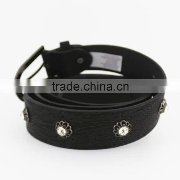 Women's Fashion Flower Studded Rhinestone Belt With Shiny Rhinestone Accessories in Chinese Factory photo-5
