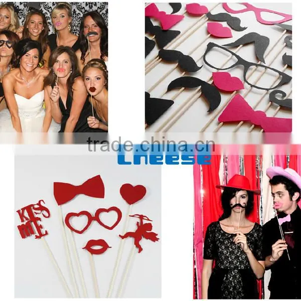 Happy Wedding Birthday Party Funny Photo Booth Props photo-3