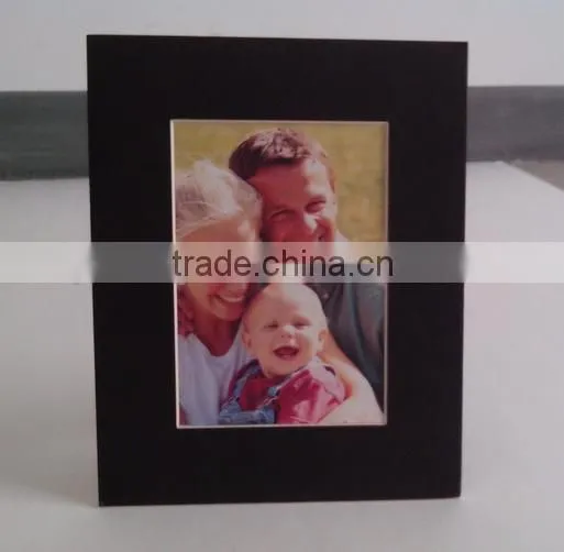 Cheap Customized Colorful Black Paper Photo Frame 4x6 5x7 8x10
