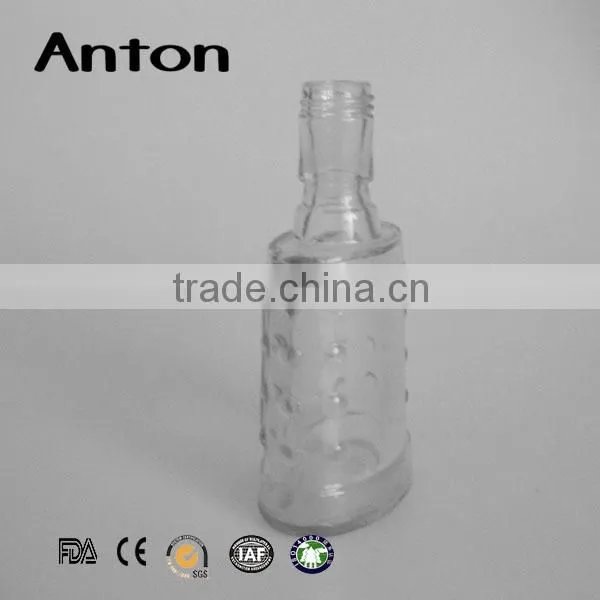 120ml 4oz Ozodd-shaped Glass Wine Bottle photo-3