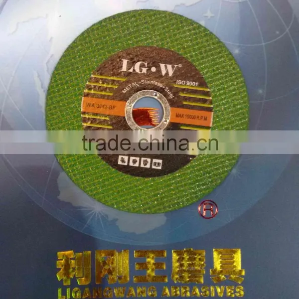 H486 Green 2nets 4" 105mm Chinese Steel Cutting Wheel Metal Abrasive Cut Off photo-5