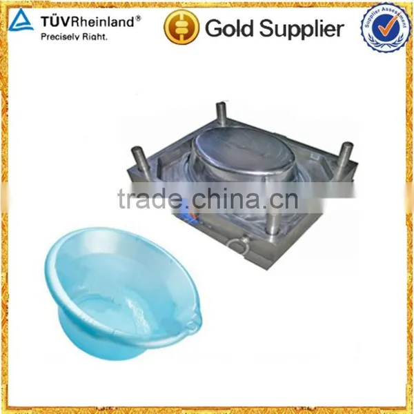 PP Large Size Plastic Wash Basin/Plastic Wash Basin Injection Mould photo-2