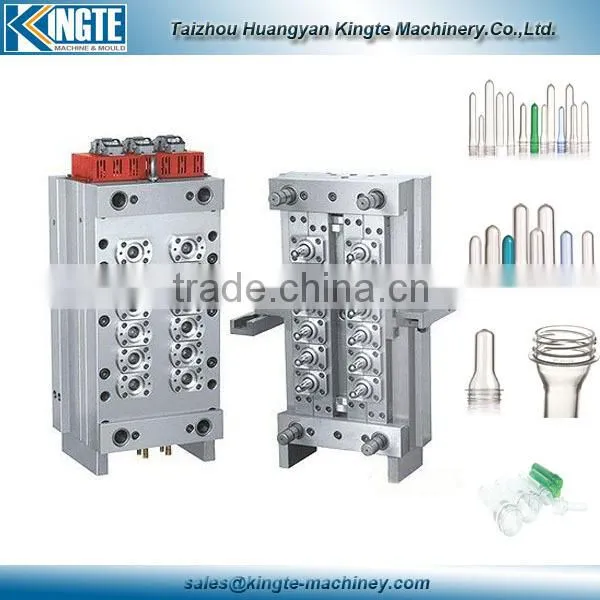 12-cavity Hot Runner Valve Gate System Preform Mold