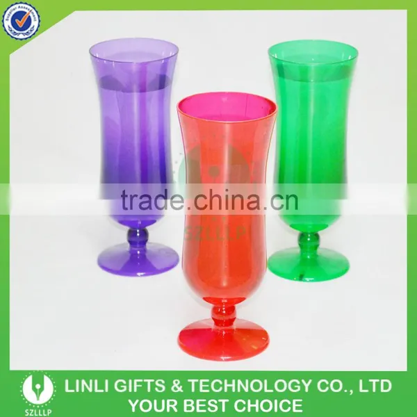 Custom Novelty Beer Promotion Colorful Plastic Drinking Hurricane Cups photo-2