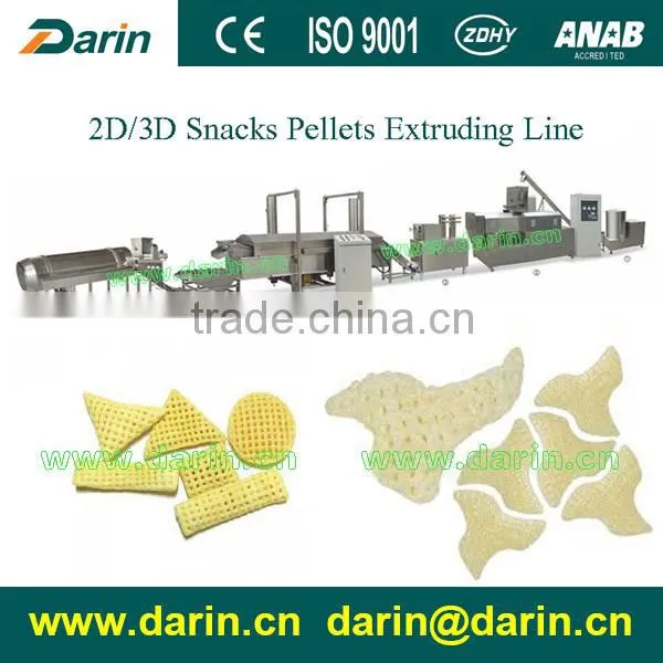 2D Snakcs Pellets Producting and Frying Automatic Processing Line photo-5