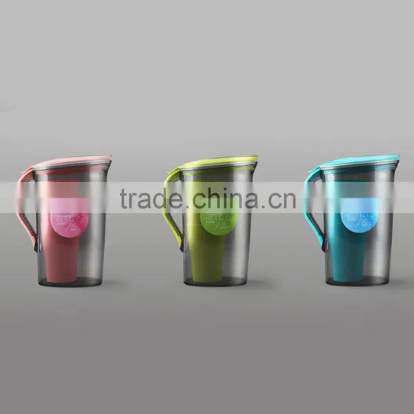 Wholease Plastic Pitcher With Lid for Juice Milk Water Fruit Tea Quality Choice photo-4