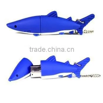USB 2.0 Cartoon Shark Model Flash Memory Stick Drive Pen U Disk photo-2