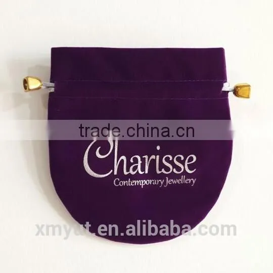 Custom Velvet Drawstring Pouch Bag photo-5