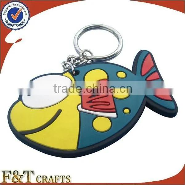 2014 Custom Soft Pvc Rubber Keychain for Promotions photo-4