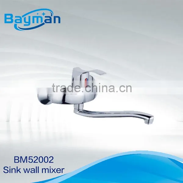 Popular Egypt Style Brass Sink Wall Kitchen Faucet(BM52002)