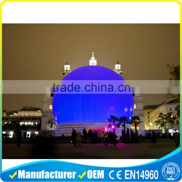 2016 Large White Dome Tent One Layer Inflatable Projection Sphere Quality Choice photo-6