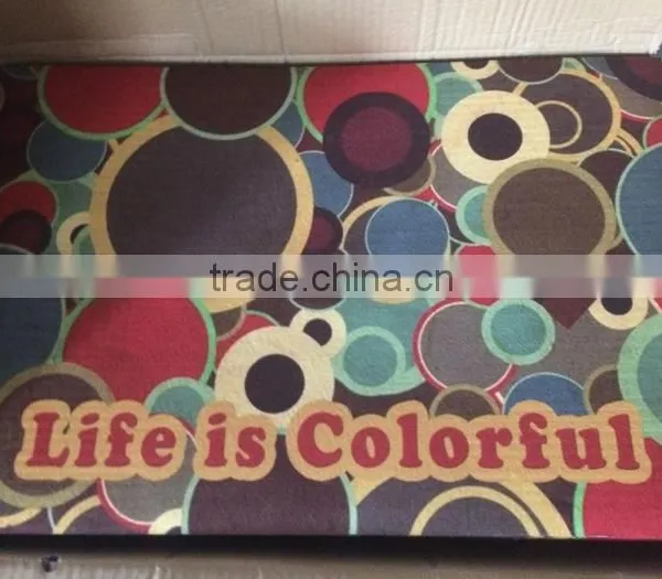 Non-woven Printing Waterproof Rubber Mat photo-3