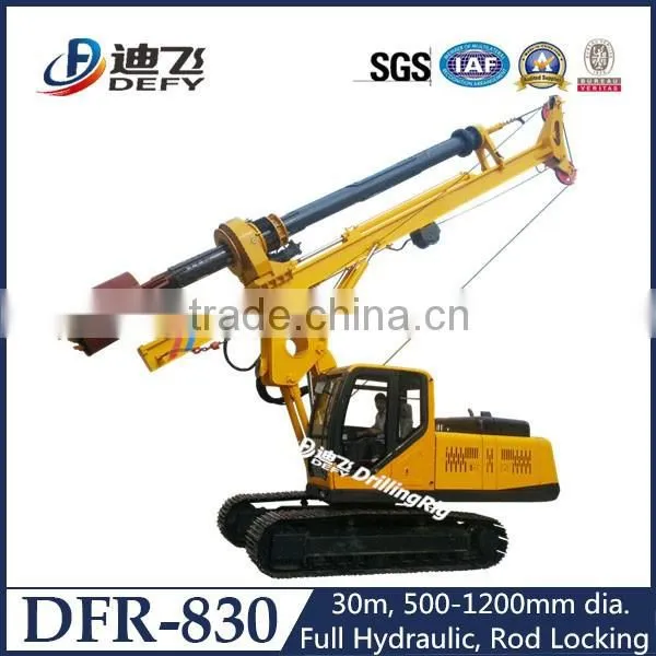 30m DFR-830 Hydraulic Static Used Pile Driver for Excavator Machine Price photo-2
