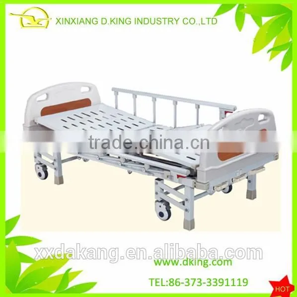 Electric Folding Metal Hospital Bed With Wheels