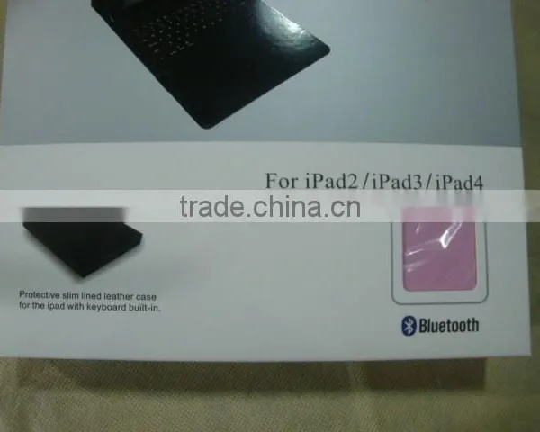 Best Quality Leather Bluetooth Keyboard for Ipad, for Ipad Air Bluetooth Keyboard for Samsung photo-5