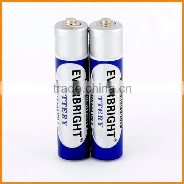 2016 New Wholesale Carbon Zinc Pvc Jacket 1.5v Size Aaa Dry Cell Battery for Sale photo-2