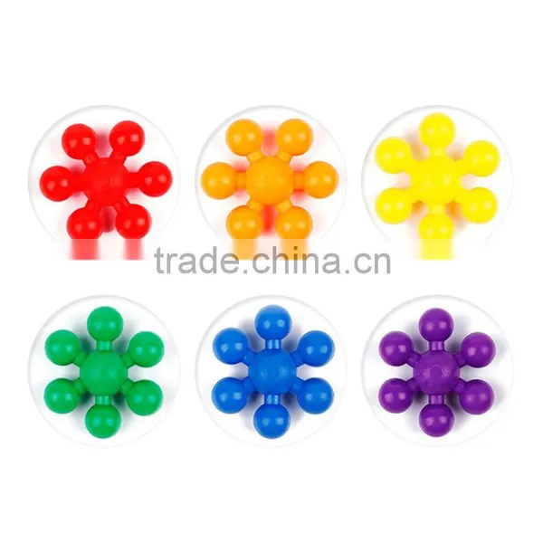 150PCS Snowflake Blocks Kids Plastic Building Blocks Toys photo-6