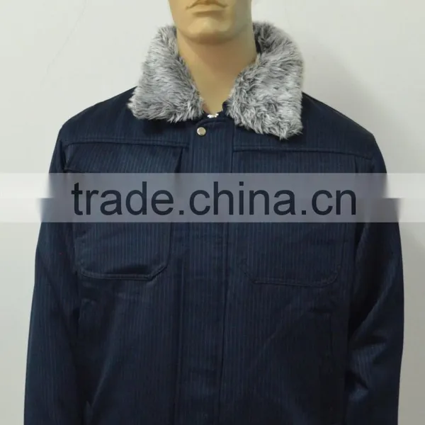 Factory Wholesale Men Winter Jacket P100% Fur Collar