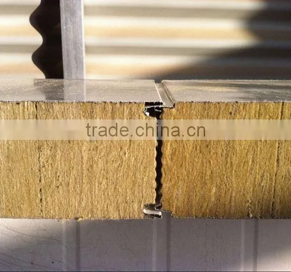 Corrugated Sandwich Panel/Rockwool Sandwich Wall Panel photo-4
