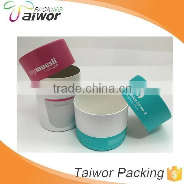 Custom Food Grade Paper Box Cylinder Packaging Box photo-3