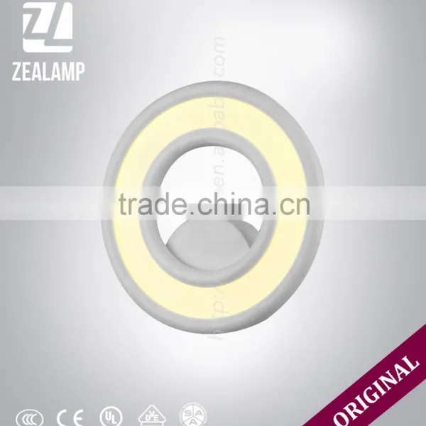 Modern Brief LED Wall Light One-head Minimalist Acrylic Circle Living Room Restaurant Bedroom Lighting
