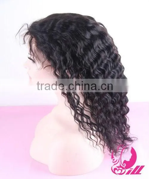 Human Full Lace Wig Virgin Brazilian Hair Wigs Curly Lace Wigs photo-3