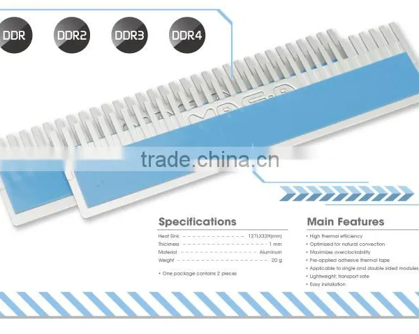 AlseyeI A0112 Manufacturer Aram Memory Stick Alumimum Heat Sink photo-2