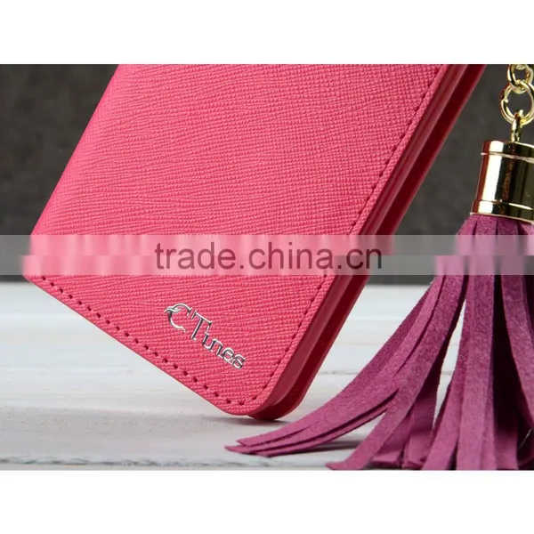 C&T Tassels Flip Wallet Credit ID Card Slot Holder Phone Case for Iphone 6 Quality Choice photo-5