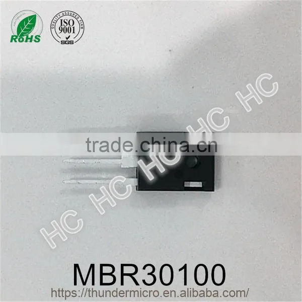 Original MBR30100 Schottky Barrier Rectifier Diode 30A 100V TO-247