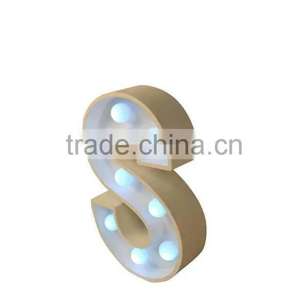 Vintage Letter Lights Home Decor Single Marquee Letter Light photo-4