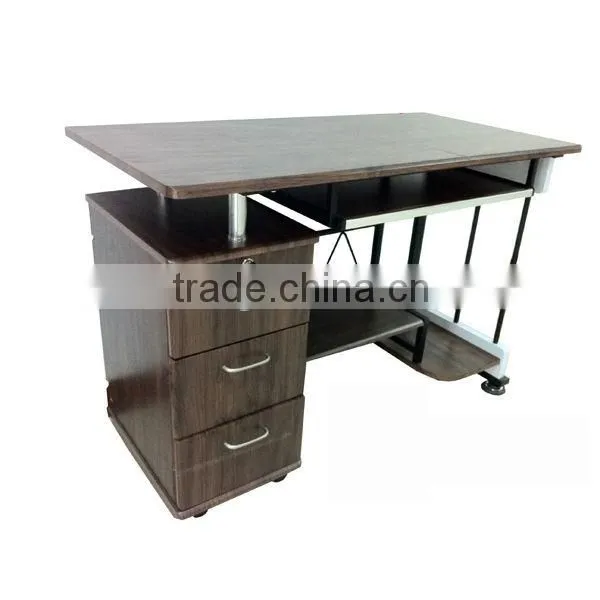 Modern Design Furniture Computer Desk With Tray for Shcool/home