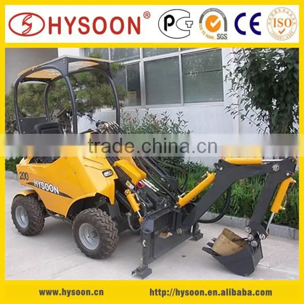 Mini Tractor With Front End Loader and Backhoe photo-7