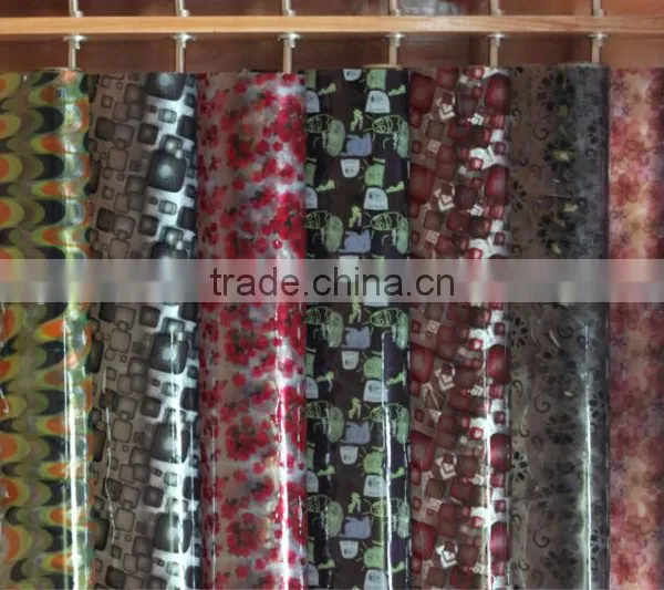 Tablecloth PVC Film/ Printed PVC Film/PVC Decorative Film/super Clear PVC Film / /crytal Pvc Film