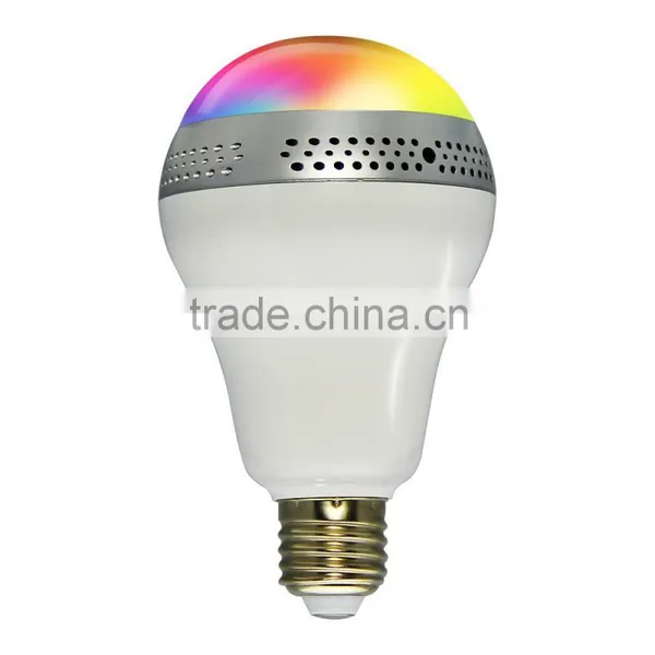 Smart LED Bulb With Bluetooth Speaker With Seven Color Changing E27 With APP Control photo-2