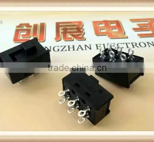 Press the rocker switch toggle button reset baby waterproof self-locking touch micro opening and closing