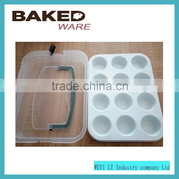 Custom Made Cup Cake Pan Muffin Baking Pan Cake Pan With Lid photo-5