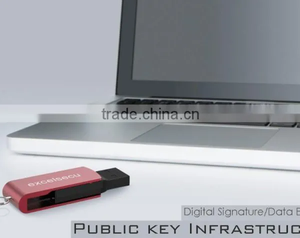 ESECU Customized Metal Casing USB Security Dongle Etoken Cryptograhic Key Digital Certificate photo-2